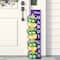 Glitzhome® 41.75" Mardi Gras Wooden Lighted Stacked Masks Porch Decor with Timer